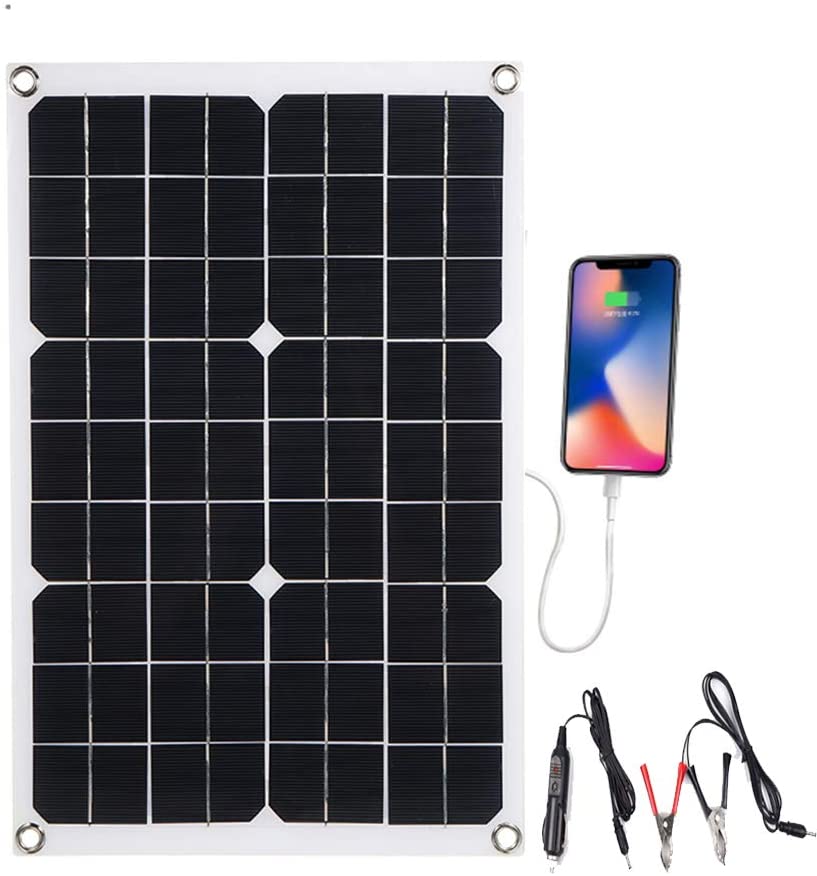 Sunpower 20W  12V flexible Solar Panel