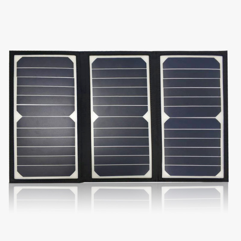 cargador de panel solar plegable portátil de 21w